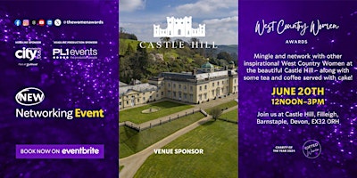 Imagem principal do evento West Country Women Awards - Networking at Castle Hill