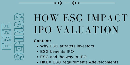 How ESG Impact IPO Valuation [ 7 May 2024 ] primary image