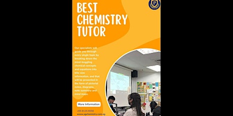 why students select Best Chemistry Tutor for JC level exam ?