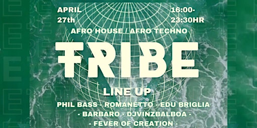 Imagem principal do evento (Day Beach Party) Afro House / Afro Techno - TRIBE por TRP y Kollective
