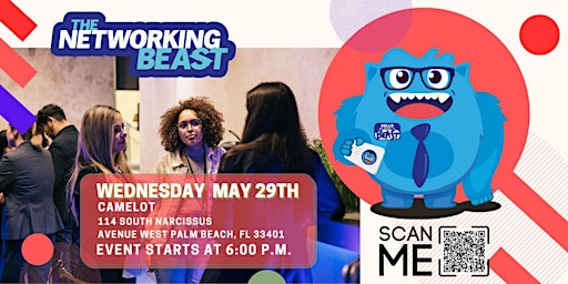 Image principale de Networking Event & Business Card Exchange by The Networking Beast (WPB)
