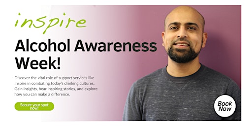 Imagem principal de Alcohol Awareness Week With Inspire