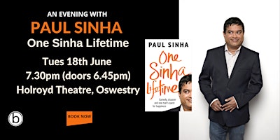 Hauptbild für An Evening with Paul Sinha - One Sinha Lifetime