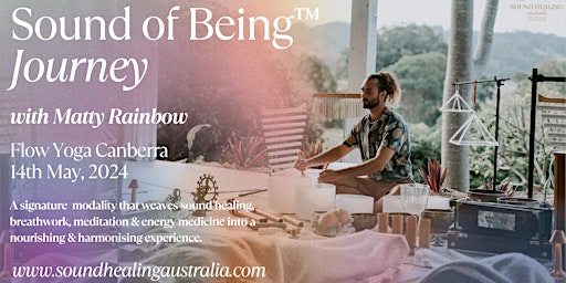 Sound of Being™ Journey - Sound Healing, Meditation, Breathwork primary image