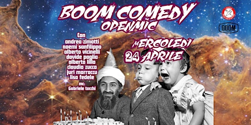 Immagine principale di Stand Up Comedy - Boom Comedy Open Mic 