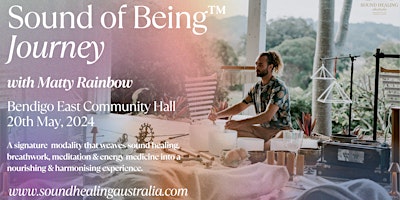 Sound of Being™ Journey - Sound Healing, Meditation, Breathwork primary image