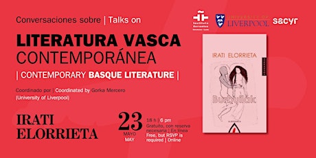 Imagen principal de Conversaciones de literatura vasca contemporánea: Irati Elorrieta