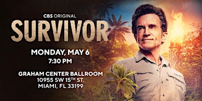 Imagem principal do evento Survivor  46 EXCLUSIVE Screening - Miami