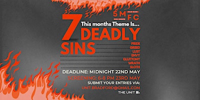 Primaire afbeelding van The Five Minute Film Club - Theme: Seven Deadly Sins.