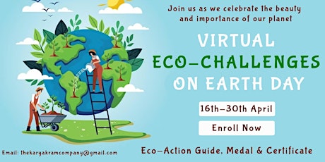 Virtual Eco-Challenges on Earth Day