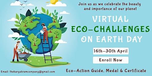 Imagem principal de Virtual Eco-Challenges on Earth Day