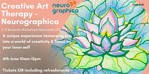 Imagem principal do evento Creative Art Therapy - Neurographica