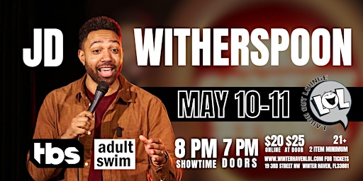 JD Witherspoon from Adult Swim (Friday 8pm)  primärbild