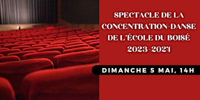 Immagine principale di Spectacle de la concentration-danse du Boisé - Dimanche 5 mai 2024, 14h 