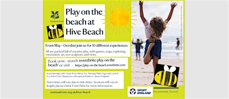 Play on The Beach - Nature Play for preschool families primary image