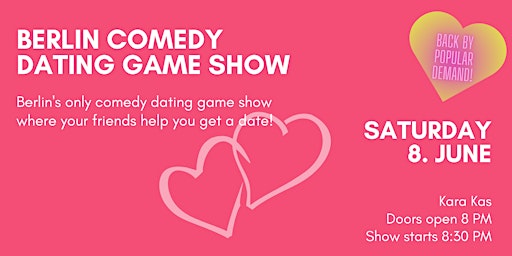 Berlin Comedy Dating Game Show (Kara Kas)  primärbild