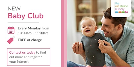 Free Baby Club: Every Monday