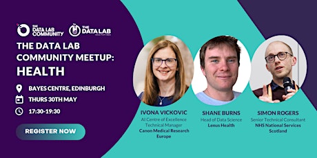 The Data Lab Community Meetup: Health
