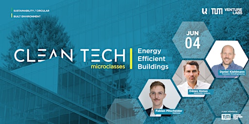 Imagem principal do evento CleanTech Microclass - Energy Efficient Buildings