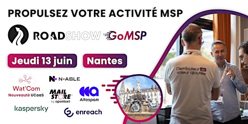 Image principale de Roadshow GoMSP 2024 - Nantes