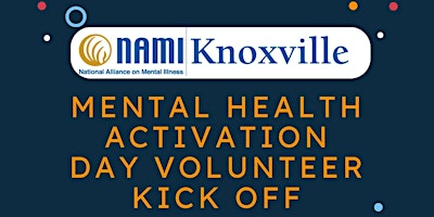 Mental Health Activation Day Volunteer Kick Off primary image