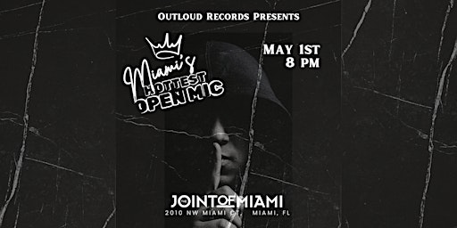 Image principale de Miami’s Hottest Open Mic in Wynwood Hosted by Jarova!