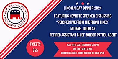 Imagem principal do evento Lincoln Day Dinner 2024