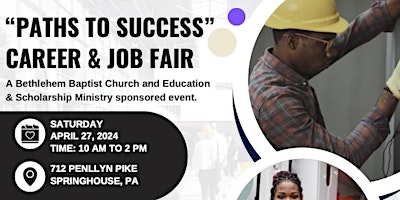 "Paths To Success" Career and Job Fair primary image