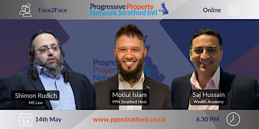 London Event | Progressive Property Network Stratford 14th May primary image