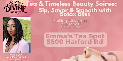 Imagem principal de Tea & Timeless Beauty Soiree: Sip, Savor & Smooth with Botox Bliss