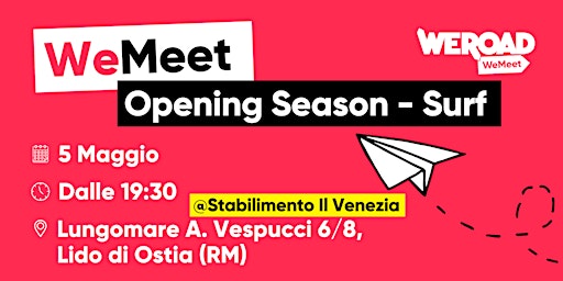 WeMeet | Opening Season - Surf