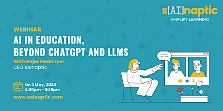 AI in education, beyond chatGPT and LLMs