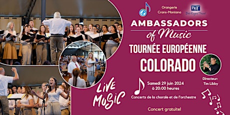 Choir and Band concerts - Colorado Ambassadors of Music