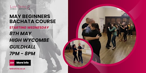 Imagem principal de May Beginners Bachata Course