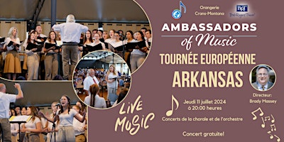 Hauptbild für Choir and Band concerts - Arkansas Ambassadors of Music