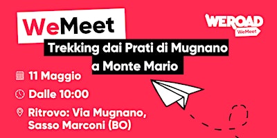 Imagem principal do evento WeMeet | Trekking dai Prati di Mugnano a Monte Mario