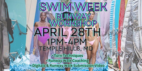 Swim Week Runway Workshop