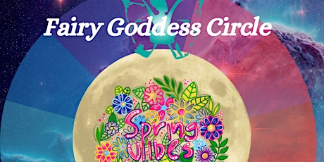 Fairy Goddess Circle Pink Full Moon  & EarthDay