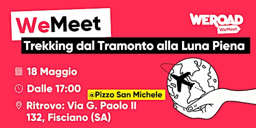 Hauptbild für WeMeet | Trekking dal Tramonto alla Luna Piena