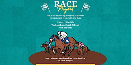 Charity Race Night in aid of Thames Hospice
