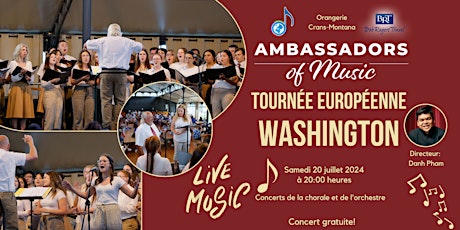 Choir and Band concerts - Washington Ambassadors of Music