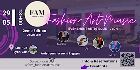 FAM. Fashion Art Music.							  Lyon 2nd Edition