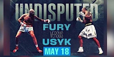 Hauptbild für Fury v Usyk Live on our screens at The Long Barn