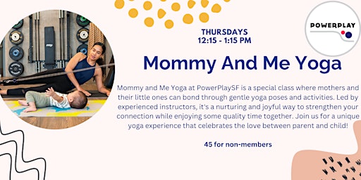 Primaire afbeelding van Mommy And me Yoga