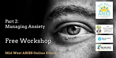 Free Workshop: ANXIETY SERIES Part 2 Managing Anxiety  primärbild