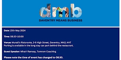 Daventry Means Business primary image