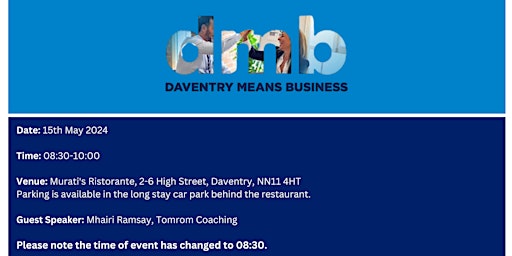 Image principale de Daventry Means Business