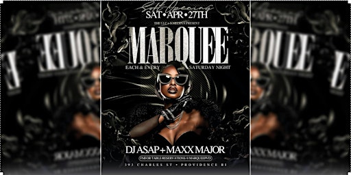 Imagen principal de Marquee on Saturday - Setting a New Standard in Nightlife in New England!