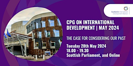 Imagem principal do evento CPG on International Development | May 2024