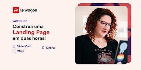 Image principale de WORKSHOP Construa uma Landing Page em 2 horas!